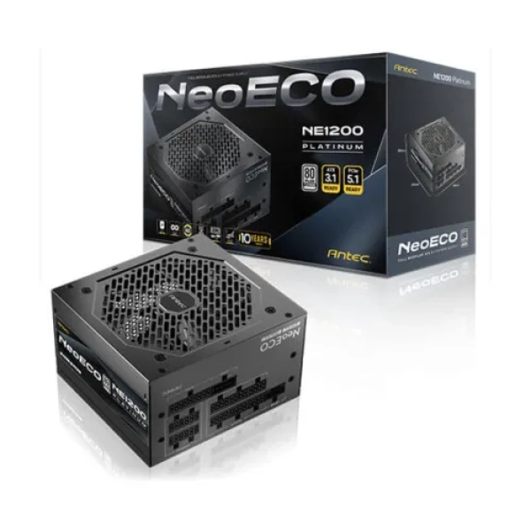 Antec NE1200 PLATINUM ATX3.1 1200W 80+ Platinum ATX 3.1 & PCIE 5.1 Full Modular Power Supply